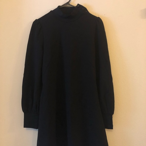 Kate Spade Mockneck Pointe black Dress NWOT - Picture 3 of 6